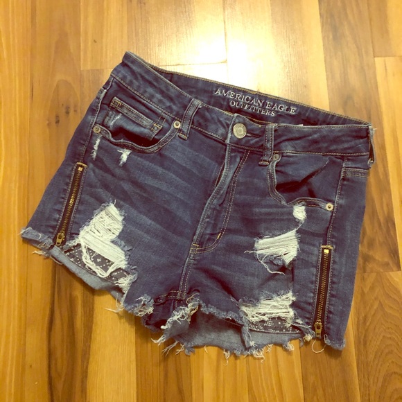 American Eagle Outfitters Pants - American Eagle Destroyed Shorts